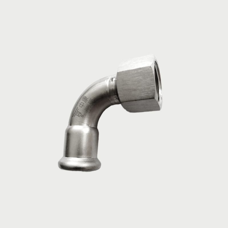stainless steel 90 degrees elbow fitting
