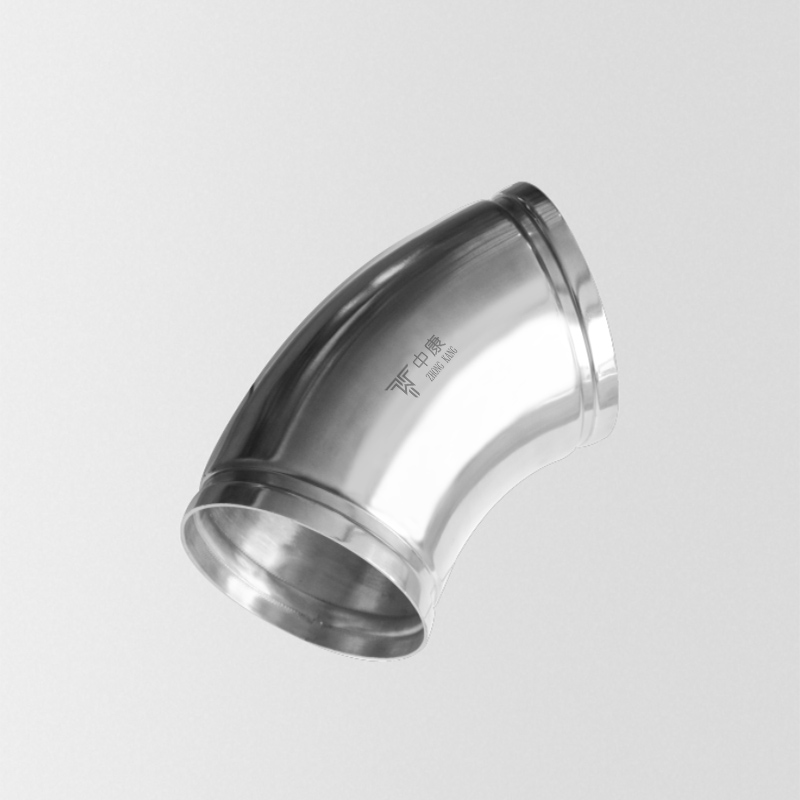 stainless steel grooved 45 degree elbow