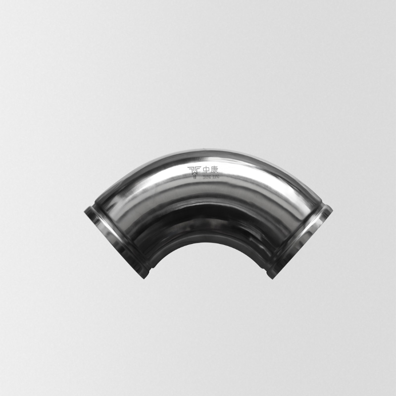 stainless steel grooved 90 degree elbow