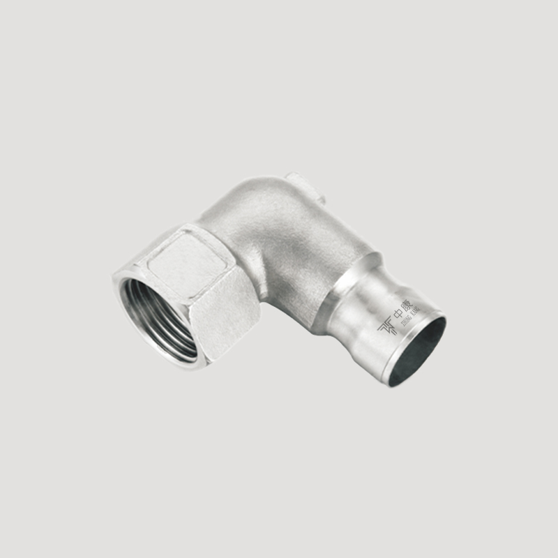 stainless steel socket welded short female elbow