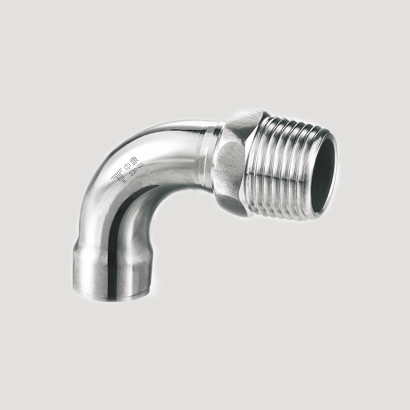 stainless steel socket welded male elbow