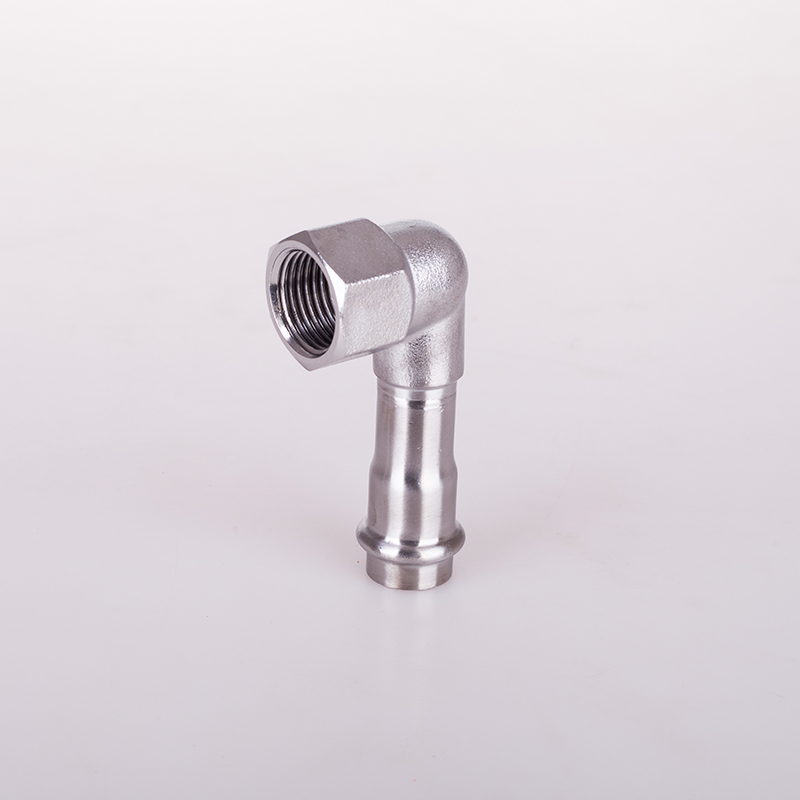 Female thread 90 elbow short