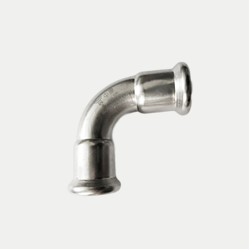 lower stainless steel elbow